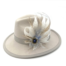 Load image into Gallery viewer, Sand Wool Felt Fedora