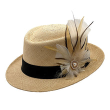 Load image into Gallery viewer, Cream Magnetic Feather Trim