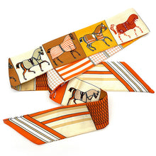 Load image into Gallery viewer, Hair Ribbon with Horses