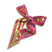 Load image into Gallery viewer, Hair Ribbon with Horses