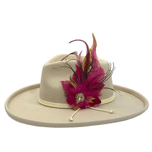 Load image into Gallery viewer, Rich Cream Fedora