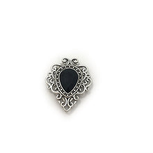 Load image into Gallery viewer, Teardrop Antique Look Silver Pin Collection
