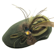 Load image into Gallery viewer, Olive Flat Cap