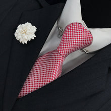 Load image into Gallery viewer, Red & White Tie