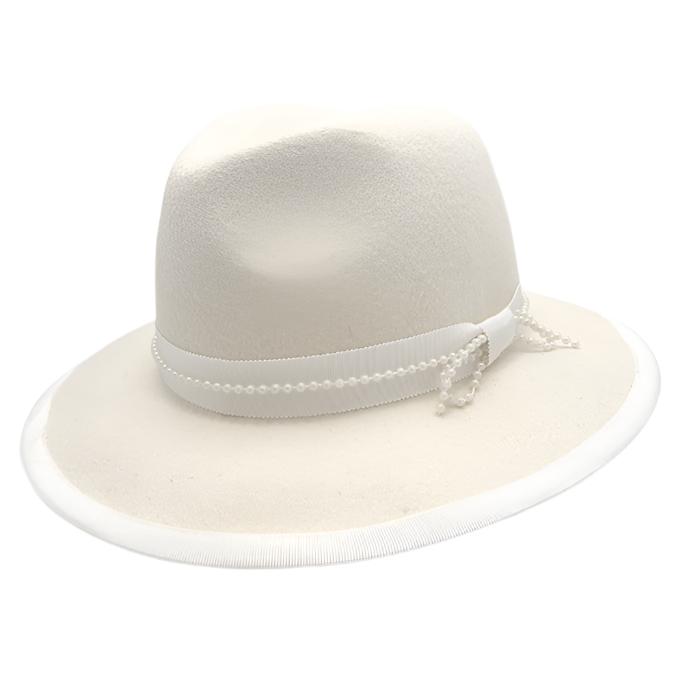 Cream Fedora