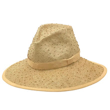 Load image into Gallery viewer, Knotted Straw Wide Brimmed Hat
