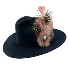 Load image into Gallery viewer, Mushroom Pink &amp; Naturals Magnetic Feather Trim 2
