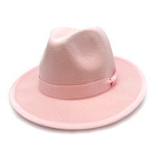 Load image into Gallery viewer, Pale Pink Fedora
