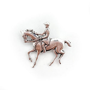 Horse & Rider  Brooch