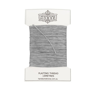 grey plaiting thread