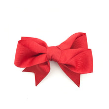 Load image into Gallery viewer, Red Grossgrain Hair Bow
