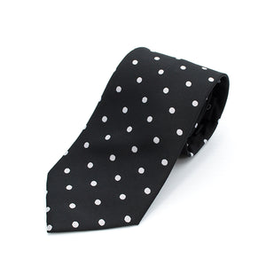 Black & White Small Spot Tie