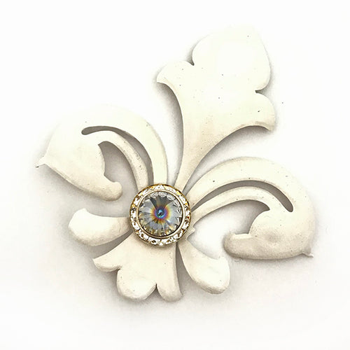 Leather Horse Themed Fleur de Lis