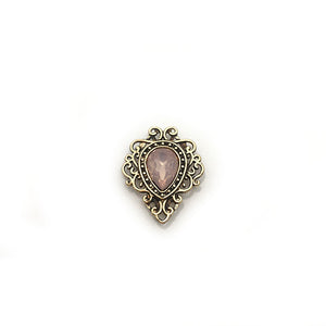 Teardrop Antique Look Gold Pin Collection